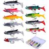 Abonana 11 Pièces Esche da Pesca Spinning per Mare, Esche da Pesca Spinning per Diversi Tipi Pesce