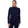 DANISH ENDURANCE Maglia Termica Donna in Lana Merino per Freddo Estremo, Manica Lunga, Intimo Termico per Sci, Trekking, Escursionismo, Nero, XXL