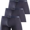 s.Oliver 3 Boxer Basic Pantaloncino, Blu Navy, M (Pacco da 3) Uomo