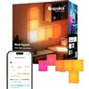 Nanoleaf Blocks Kit Iniziale | 6 Quadrati Illuminazione Diffusa Uniforme, Pannelli da Parete RGBW, Luci Led 16M Colori, Sincronia Musica e Schermo, Thread/WiFi Controllo via App e Vocali (Alexa Apple)