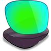Mryok Lenti di ricambio compatibili con Ray-Ban Meta Wayfarer RW4006 50mm - Opzioni, Polarizzato - Verde Smeraldo, Taglia unica