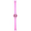 HIP HOP Orologio HWU0097 DONNA GHOST quadrante CON LOGO ROSA movimento SOLO TEMPO - 3 LANCETTE QUARZO e CINTURINO SILICONE ROSA