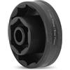 VEGOATY 1 pezzo Set di utensili per moto Ducati, dado per assale anteriore e posteriore da 55 mm + 30 mm, per Ducati 1098/1198/1199/Multistrada 1200/1260/SW, acciaio di alta qualità, compatibile con chiave da