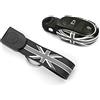 Heinmo Remote FOB ABS Portachiavi Custodia Portachiavi Per Cooper One S JCW Clubman Countryman F54 F55 F56 F57 F60 Accessori Per Lo Styling dell'auto, Jack Grigio
