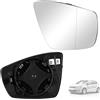 DBREAKS Vetro Specchietto Retrovisore Riscaldabile per VW Polo 6R 6C 2009-2017 UP (UP!) 2016, Vetro a Specchio Sostituzione, Specchietto Esterno Regolabile, Dello Specchio Riscaldato (Destra)