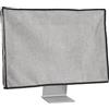kwmobile Custodia Protettiva Monitor PC Compatibile con 31-32 Monitor - Copri Computer Desktop - Copertura Antipolvere PC Grigio Chiaro