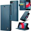 Rerzoiro Cover per iPhone 7 Plus/iPhone 8 Plus Custodia Portafoglio [Blocco RFID] Premium Pelle PU Wallet Case Flip Libro con Porta Carte Slot Flip Case per iPhone 7 Plus/iPhone 8 Plus, Blu