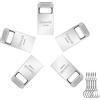 Geweo Chiavetta USB 2.0 32 GB, Mini Chiavetta USB 32 GB USB Key 32GB Penna USB 32GB USB Flash Drive 32 giga per Laptop, PC, Auto, Smart TV ect.（Argento* 5 pezzi） (B0CC8ZMK99)
