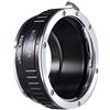 K&F CONCEPT-Manuale Adattatore di Montaggio Lente :Compatibile con Lente Compatibile con Canon EOS(EF&EF-S) a Corpo Fotocamera Compatibile con Fujifilm X