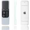 ELLENNE CUSTODIA SILICONE PROTETTIVA TELECOMANDO COVER SLIM PER APPLE TV 4 BIANCO | CUSTODIA SILICONE PROTETTIVA TELECOMANDO COVER SLIM COMPATIBILE PER APPLE TV 4a GEN.