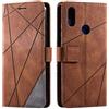 SONWO Cover per Xiaomi Redmi Note 7, Flip Caso in PU Pelle Case Cover Portafoglio Custodia per Xiaomi Redmi Note 7, [Kickstand] [Slot per Schede], Marrone