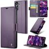 Rerzoiro Cover per Samsung Galaxy A05s Custodia Portafoglio [Blocco RFID] Premium Pelle PU Wallet Case Flip Libro con Porta Carte Slot Supporto Flip Case per Samsung Galaxy A05s, Viola