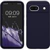 kwmobile Cover per Google Pixel 8a Custodia - Back Case per Smartphone in Silicone TPU - Protezione Gommata - deep ocean