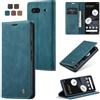 owlhold Cover Google Pixel 7,Custodia Pixel 7 Magnetica Portafoglio Flip[Antiurtoo][Cavalletto][Carta Fessura] Cover Pelle per Pixel 7 -Blu verde