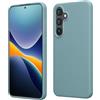 kwmobile Cover per Samsung Galaxy S24 Custodia - Back Case per Caricatore Wireless - Antiurto e Flessibile in Silicone TPU - antique stone