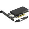 GigaPlus Scheda di rete RJ45 PCI-E da 10Gb con controller X540, adattatore Ethernet Gigaplus X540-1T da 10Gb con NIC PCI-E singola da 10Gbe, supporto per server Windows/Linux/ESX