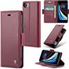 Rerzoiro Cover per iPhone SE 2022/SE 2020/iPhone 8/iPhone 7 Custodia Portafoglio [Blocco RFID] Premium Pelle PU Wallet Case Flip Libro con Supporto Flip Case per iPhone 8/7/SE 2022/2020, Rosso