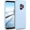 kwmobile Cover per Samsung Galaxy S9 Custodia - Back Case per Smartphone in Silicone TPU - Protezione Gommata - blu chiaro matt