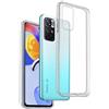 REY Pack 3X Cover in Gel TPU Trasparente per XIAOMI REDMI Note 11S 5G - XIAOMI Poco M4 PRO 5G, Ultra Sottile 0,33 mm, Morbido Flessibile, Custodia Silicone