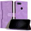 NETANY Custodia Compatibile con Xiaomi Mi 8 Lite,custodia magnetica in pelle PU con [Slot Cart] [Supporto Stand] [Magnetica] (Viola)