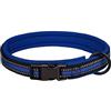 haoyueer Collare per cani in nylon riflettente con fibbia di sicurezza, collari regolabili per animali domestici con morbida imbottitura in neoprene per cani di piccola taglia e media taglia