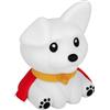 Paladone, SquishyGlo, Lampada in silicone di Krypto il Supercane di Superman, con licenza ufficiale DC Comics, per bambini e adulti, senza fili e ricaricabile, oggetto da collezione dei supereroi
