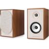 Triangle - Diffusori Attivi BOREA BR02 Connect - Diffusori da Libreria Bluetooth con Amplificatore 2x 50W - Audio HD - Ingressi PHONO/Piatto TV Arc & USB - 176 x 310 x 274 mm - Rovere (Coppia)