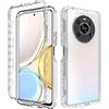 XINYEXIN Cover per Honor Magic4 Lite 4G/5G, Custodia Protettiva Antiurto 360 Gradi, Gradiente Trasparente Cover, Morbido TPU Bumper Case per Honor Magic4 Lite 5G/4G - Cristallo