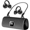 Generic Cuffie wireless a clip alla moda, nuove cuffie X22 Ear Cliheadset con display LED HD, auricolari stile borsa, auricolari Bluetooth aperti per allenamenti pendolari