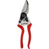 FELCO 9 forbice bypass ergonomica per mancini, lama in acciaio temprato 52 mm, manici alluminio forgiato, testa inclinata, ammortizzatori, mano grande, taglio 25 mm, strumento professionale svizzero