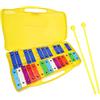 Mikikit Metallofono Percussione Note Colorate Giocattolo Musicale Educativo per Strumento Musicale in Portatile e Resistente Regalo Divertente per Ragazzo Ragazza