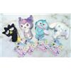 SEGA Set di 4 personaggi Sanrio × Nico Make Mascot Vol.1 2025 Sega dal Giappone Nuovo