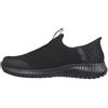 Skechers Uomo Cessnock Rylind Slip-In ALLENATRICE, Black Textile, 46 EU