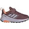 adidas Terrex Trailmaker Hiking Shoes, Scarpe da Trekking Unisex-Adulto, Quiet Crimson/Silver Dawn/Amber Tint, 38 2/3 EU