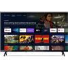 Sharp Smart TV Android Televisore Sharp 32 DVB-T2 WiFi HDMI Netflix Youtube Prime Vid