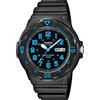 Casio Orologio Uomo CASIO MRW-200H-2BVDF Silicone Nero Sub 100mt