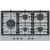 Bosch Serie 6 PCS7A5I90 Piano cottura a gas 75 cm 5 fuochi Acciaio Inox"