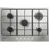 Indesit THP 752 IX/I 1 piano gas inox 75cm 5 fuochi griglie smaltate"