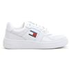 TOMMY HILFIGER Retro Basket Sneaker White - Donna - White