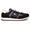 TOMMY HILFIGER Runner Casual Sneaker In Ecopelle E Tessuto Nero - Uomo - Nero