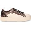 TAMARIS Sneaker Con Zip Laterale In Ecopelle Avorio - Donna - Avorio