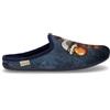 GRUNLAND Ormi Ciabatta In Tessuto Blu - Uomo - Blu