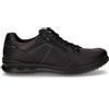 GRISPORT Stringata Sportiva In Pelle Nero - Uomo - Nero