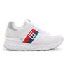 LAURA BIAGIOTTI Sneaker Con Zeppa - Donna - Bianco Argento