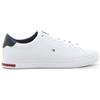 TOMMY HILFIGER Essential Leather Sneaker Bianco - Uomo - Bianco