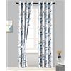 Farfallarossa Natalie - Tenda Termica Oscurante in Tessuto Stampato Double-Face Opaco PV-N247 Azzurro / 1PZ 140x280CM
