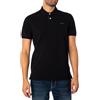 GANT Uomo Polo Regolare in Piquet a Contrasto, Blu, XXL