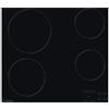 INDESIT - Piano Cottura ACM808NE Elettrico 4 Zone Cottura da 58 cm Colore Nero