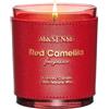 M&SENSE Candele Profumate Soia Camelia Rossa |283g, Profumo Floreale e Avvolgente 50 Ore, Candela per Camere da Letto, Regalo Elegante per Donne e Momenti di Relax