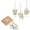 hi!dea™ Scrittura personalizzati Set per colorare in legno Windham personalizzate o neutre